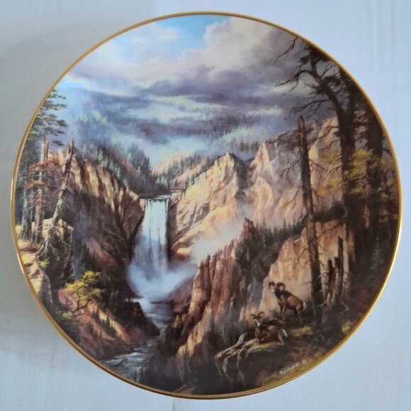 1993 The Danbury Mint "Peaceful Solitude" Plate - Picture 1 of 10